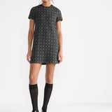 Short Macrocannage Dress