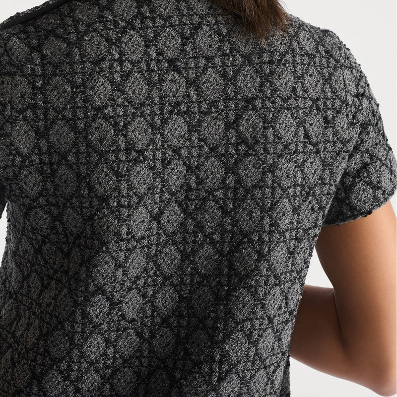 Short Macrocannage Dress