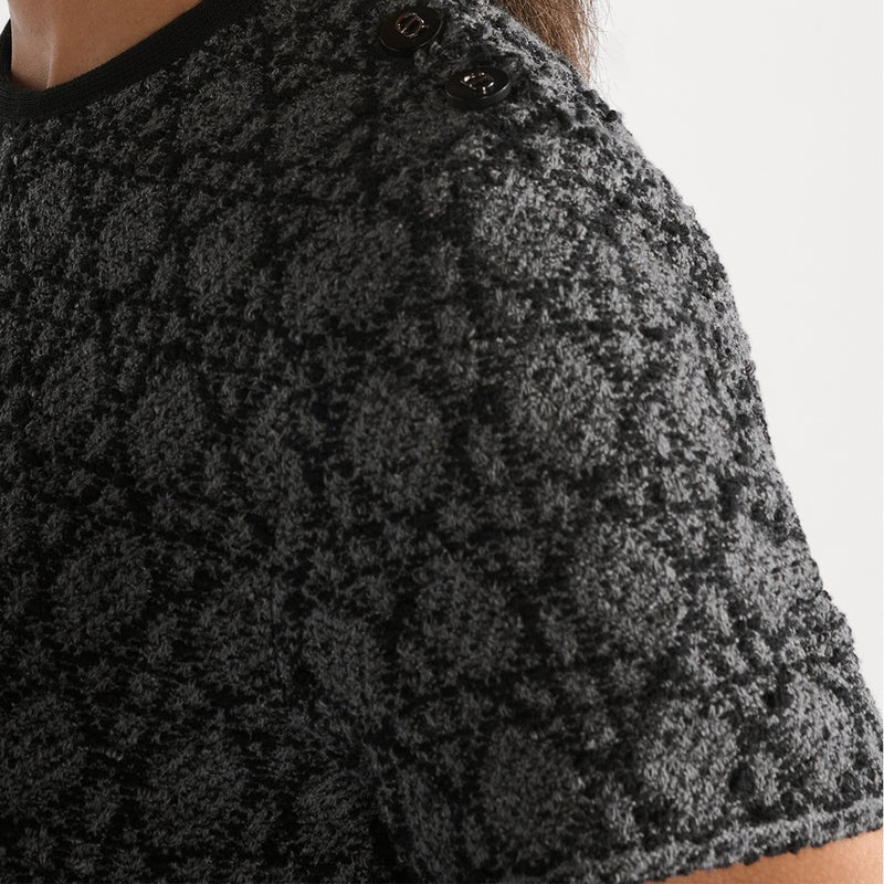 Short Macrocannage Dress