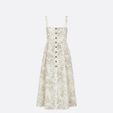 Mid-Length Flared Dress