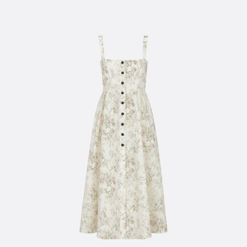 Mid-Length Flared Dress