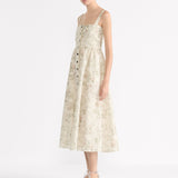 Mid-Length Flared Dress