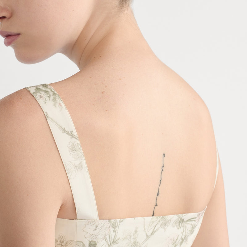 Mid-Length Flared Dress