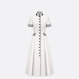 Mid-Length Belted Shirtdress