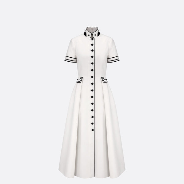 Mid-Length Belted Shirtdress