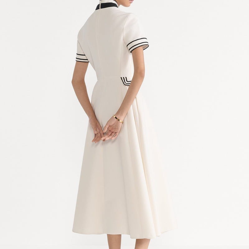 Mid-Length Belted Shirtdress