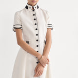 Mid-Length Belted Shirtdress