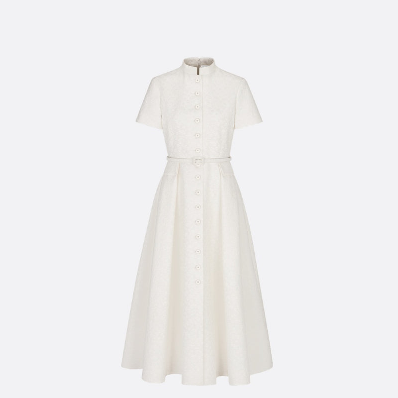 Mid-Length Belted Shirtdress