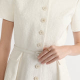 Mid-Length Belted Shirtdress