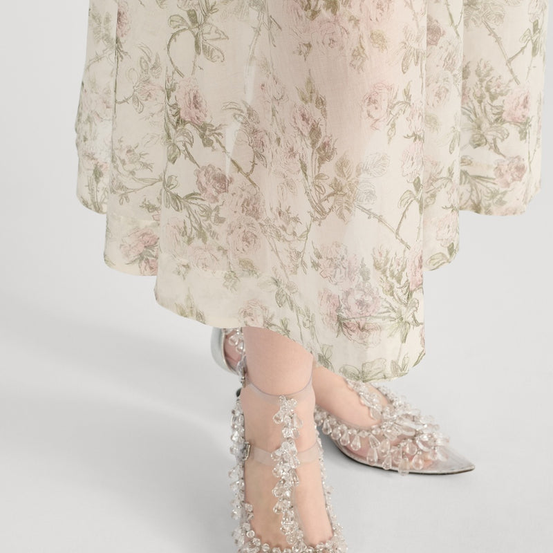 Mid-Length Belted Shirtdress