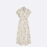 Mid-Length Belted Shirtdress