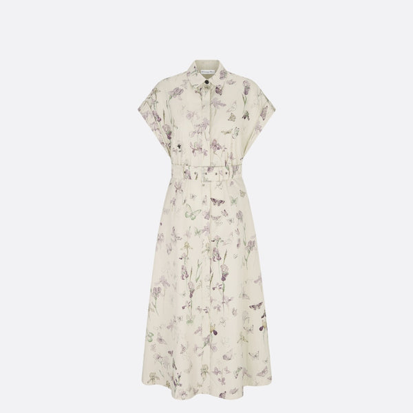 Mid-Length Belted Shirtdress