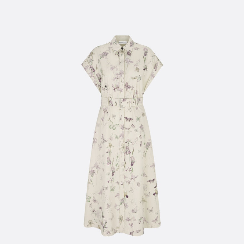 Mid-Length Belted Shirtdress