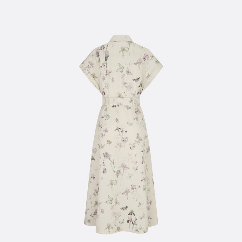 Mid-Length Belted Shirtdress