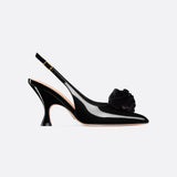 Rose Dior Slingback Pump