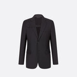 Jacket with Buttoned Strap