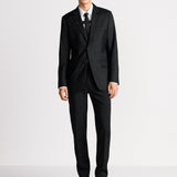 Jacket with Buttoned Strap