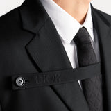 Jacket with Buttoned Strap