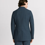 Double-Breasted Jacket with Buttoned Strap
