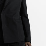 Oblique Jacket with Buttoned Strap and CD Icon Embroidery