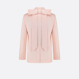 Jacket with Shawl Collar and Removable Bow