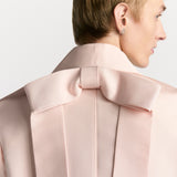 Jacket with Shawl Collar and Removable Bow