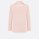 Jacket with Shawl Collar and Removable Bow