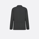 Jacket with Rear Martingale Belt