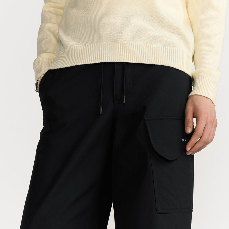 Cargo Pants with Saddle Pocket