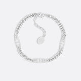 CD Icon Thin Chain Link Bracelet