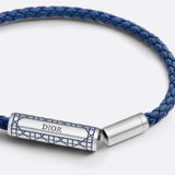 Cannage Woven Leather Bracelet