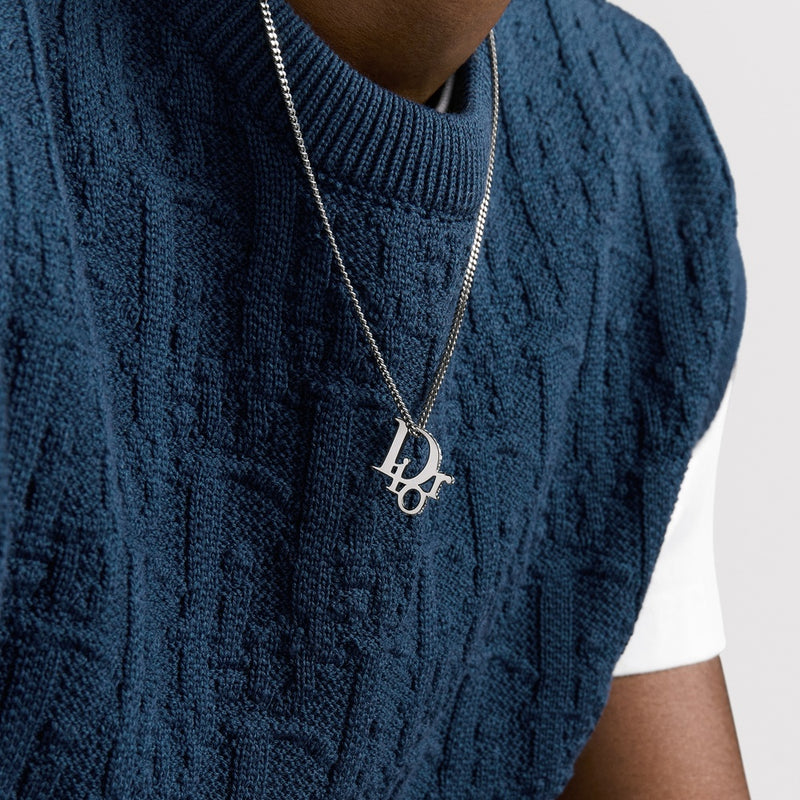 Dior Oblique Pendant Necklace