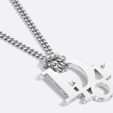 Dior Oblique Pendant Necklace