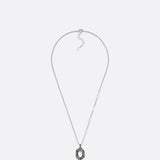 Dior Contrast Pendant Necklace