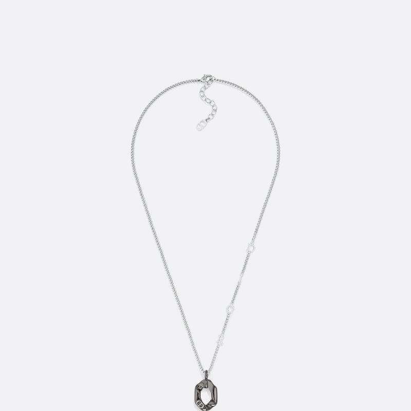 Dior Contrast Pendant Necklace