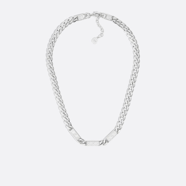 Cannage Chain Link Necklace