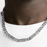 Cannage Chain Link Necklace