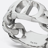 CD Icon Chain Link Ring