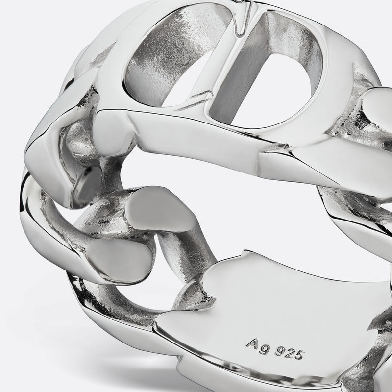 CD Icon Chain Link Ring