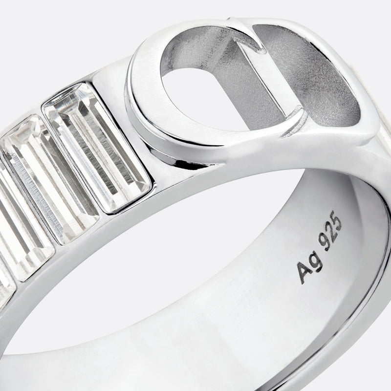 Crystals and CD Icon Ring