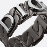 Dior Contrast Chain Link Ring