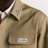 Safari Shirt with Christian Dior Paris Tag