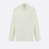 Shirt with Christian Dior Couture Embroidery