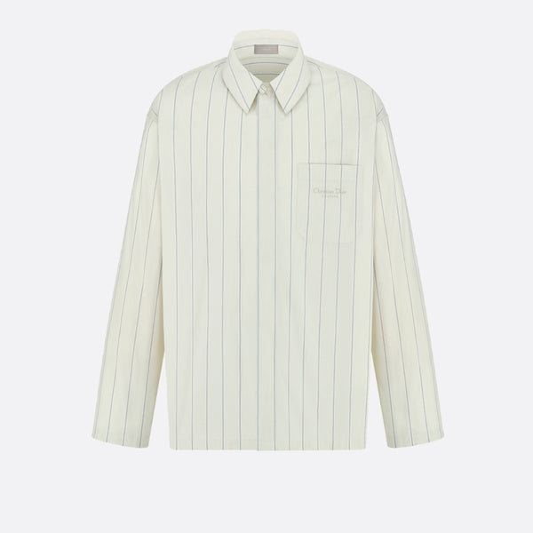 Shirt with Christian Dior Couture Embroidery