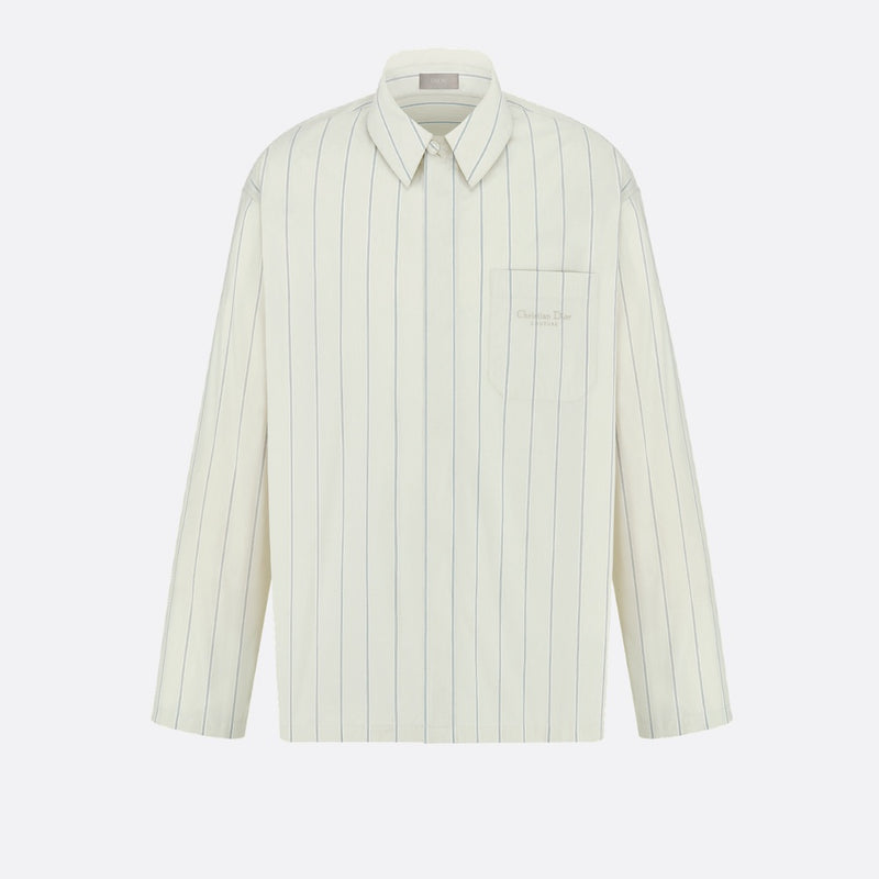 Shirt with Christian Dior Couture Embroidery