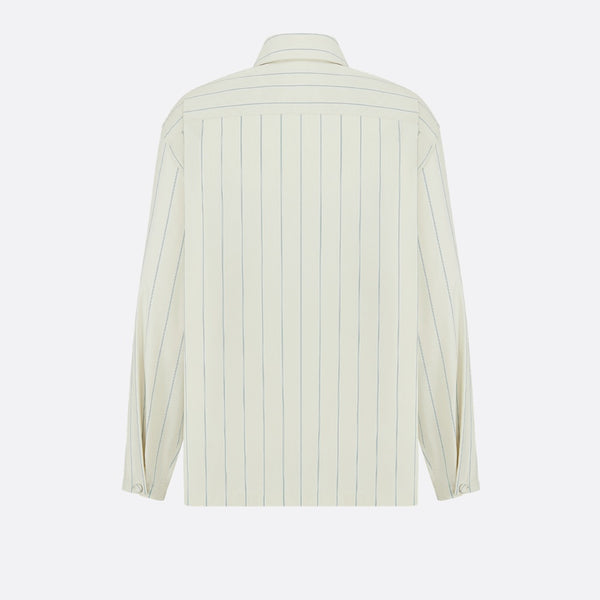 Shirt with Christian Dior Couture Embroidery