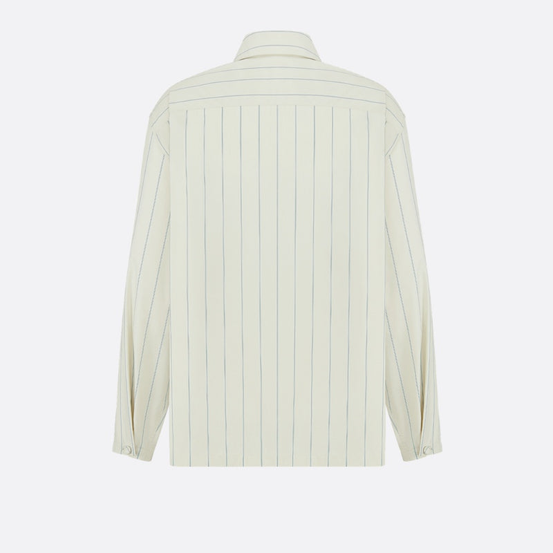 Shirt with Christian Dior Couture Embroidery