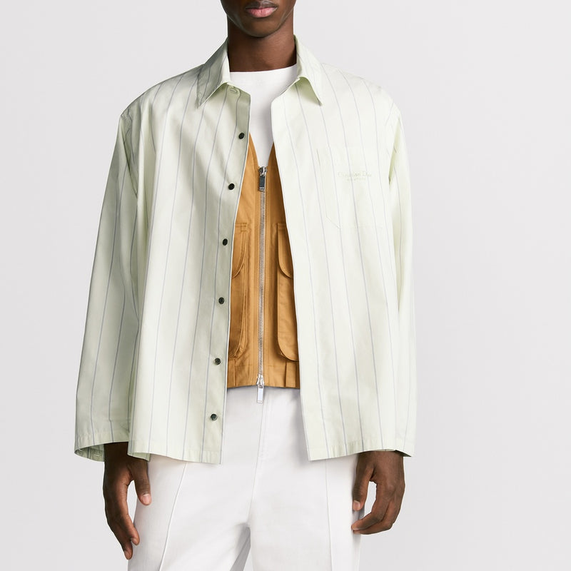 Shirt with Christian Dior Couture Embroidery