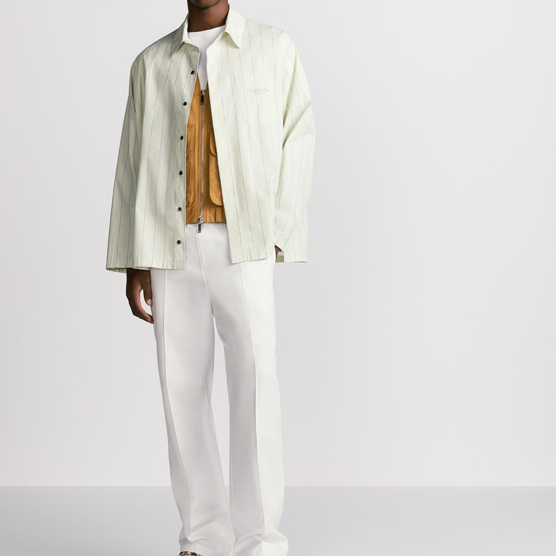 Shirt with Christian Dior Couture Embroidery