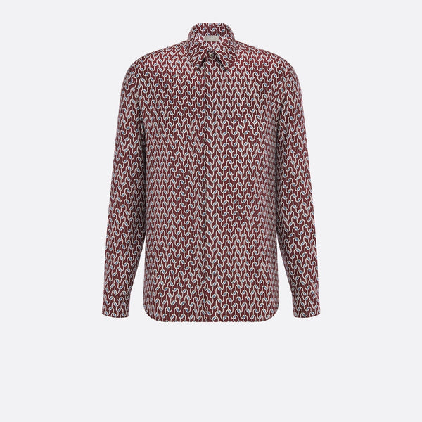 Shirt with Dior Entrelacé Motif